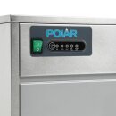 Polar Unterbau-Eiswürfelmaschine, 20 Kg, Edelstahl