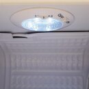 Polar Getränkekühlschrank mit 1 Glastür - 88 Liter, LED-Beleuchtung, weiß