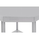 Vogue Arbeitstisch 900x800x600mm Eckelement mit Aufkantung und Grundboden