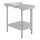Vogue Arbeitstisch 900x800x600mm Eckelement mit Aufkantung und Grundboden