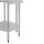 Vogue Arbeitstisch 900x800x600mm Eckelement mit Aufkantung und Grundboden