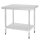 Vogue Edelstahl Arbeitstisch mit Unterboden 90 x 60 x 90 cm aus Edelstahl