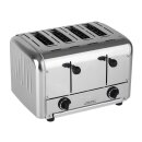 Dualit Toaster 49900 mit 4 Schlitzen - Edelstahl,...
