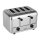 Dualit Toaster 49900 mit 4 Schlitzen - Edelstahl, Bräunungssystem, 2,7 kW