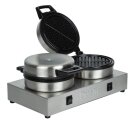 Dualit Doppel Waffeleisen 74002 - 2 Platten, 230V, 60...