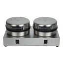 Dualit Doppel Waffeleisen 74002 - 2 Platten, 230V, 60 Waffeln/Std.