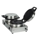 Dualit Doppel Waffeleisen 74002 - 2 Platten, 230V, 60 Waffeln/Std.