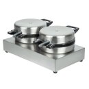 Dualit Doppel Waffeleisen 74002 - 2 Platten, 230V, 60 Waffeln/Std.