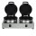 Dualit Doppel Waffeleisen 74002 - 2 Platten, 230V, 60 Waffeln/Std.
