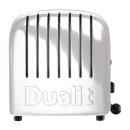 Dualit Toaster 60146 wei&szlig; 6 Schlitze