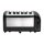 Dualit Toaster Mit 6 Schlitzen Und Krümelschale, Schwarz