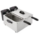 Caterlite Doppelfritteuse – 2x3,5L Edelstahl...