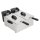 Caterlite Doppelfritteuse – 2x3,5L Edelstahl Tischfritteuse, 230V