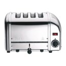 Dualit Toaster mit 4 Schlitzen - 130 Scheiben pro Stunde, 2,2 kW, Chrom