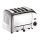 Dualit Toaster mit 4 Schlitzen - 130 Scheiben pro Stunde, 2,2 kW, Chrom