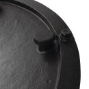 Bolero Tischfuß rund aus schwarzem Gusseisen Ø550mm