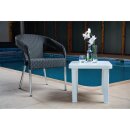 Bolero Lounge-Stühle aus PE-Rattan und Aluminium in...