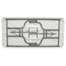 Bolero Klapptisch Rechteck Weiß, 152 Cm