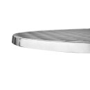 Bolero Edelstah-Bistrotisch Rund, 80Cm