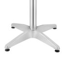 Bolero Edelstah-Bistrotisch Rund, 80Cm