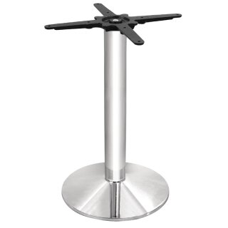 Bolero Tischfuß in rund aus Chrom und Ø430mm