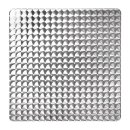 Bolero Bistrotisch quadratisch aus Edelstahl mit 1 Bein aus Alu 700x700x720mm