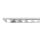 Bolero Bistrotisch quadratisch aus Edelstahl mit 1 Bein aus Alu 700x700x720mm