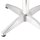 Bolero Bistrotisch quadratisch aus Edelstahl mit 1 Bein aus Alu 700x700x720mm