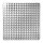 Bolero Bistrotisch quadratisch aus Edelstahl mit 4 Beine aus Alu 700x700x720mm