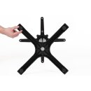 Bolero Tischfuß Mit Fußkreuz Gusseisen, 48 Cm Hoch