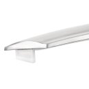 Bolero Tisch quadratisch und klappbar aus Edelstahl mit 1 Bein 600x600x720mm