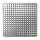 Bolero Tisch quadratisch und klappbar aus Edelstahl mit 1 Bein 600x600x720mm