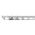 Bolero Tisch quadratisch und klappbar aus Edelstahl mit 1 Bein 600x600x720mm
