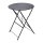 Bolero Klappbarer Terrassentisch Stahl, Schwarz 60Cm, Rund