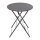 Bolero Klappbarer Terrassentisch Stahl, Schwarz 60Cm, Rund