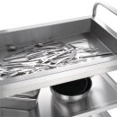 Vogue Servierwagen mit Wanne, 3 Etagen