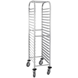 Vogue Regalwagen für 20x 1/1 GN bis 80 kg belastbar aus Edelstahl