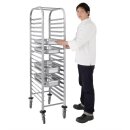 Vogue Regalwagen für 20x 1/1 GN bis 80 kg belastbar aus Edelstahl