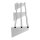 Vogue Wandregal mit 3 Stangen aus Edelstahl inkl. Wandhalterung 1500x225x300mm