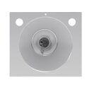 Vogue Handwaschbecken aus Edelstahl - 305 x 268 x 165 mm, Wandmontage