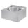 Vogue Handwaschbecken aus Edelstahl - 305 x 268 x 165 mm, Wandmontage