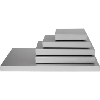 Saro  Kühl-Servierplatte Modell STAY mit Aluminium-Beschichtung in GN1/1