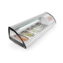 Hendi Sushikühlvitrine für 5x 1/3 GN gewölbte Glasabdeckung