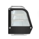 Gewerbe Aufsatzkühlvitrine mit gebogener Glasfront und Umluftkühlung