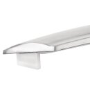 Bolero Tisch quadratisch und klappbar aus Aluminium und Eschenholz 600x600720mm