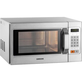 SAMSUNG Mikrowelle CM1089A mit 1100W und 26 Liter aus Edelstahl  Keramik
