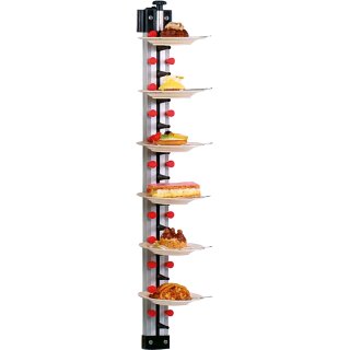 Tellerstapelsystem Plate-Mate® Modell WM-12 für 12 Teller Wandmontage