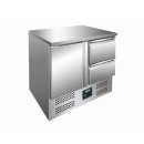 Kühltisch mit Schubladen Modell VIVIA S901 S/S TOP -...