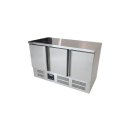 Kühltisch Modell VIVIA S 903 S/S TOP, Maße: B 1365 x T 700 x H 870-890