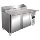 Gastro Belegstation SH 1500 mit Granitarbeitplatte und 2...